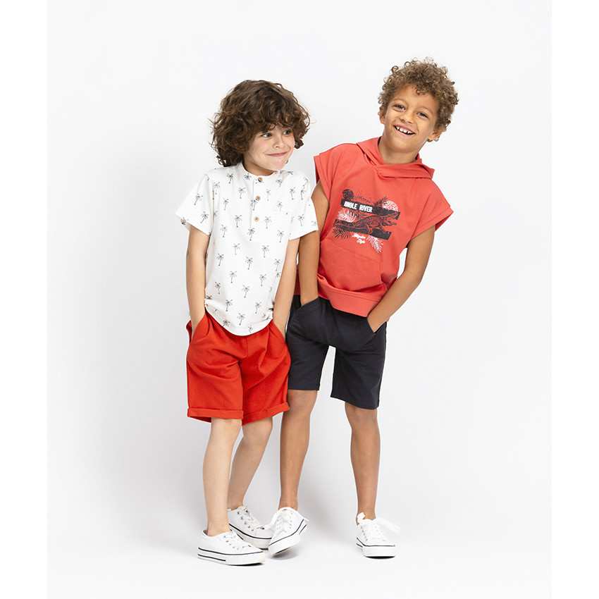 Ensemble de plage T-shirt et short en jersey pour garçon  Additional Ensemble de plage T-shirt et short en jersey pour garçon