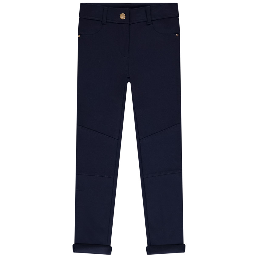 Pantalón skinny estilo equitación para niña 