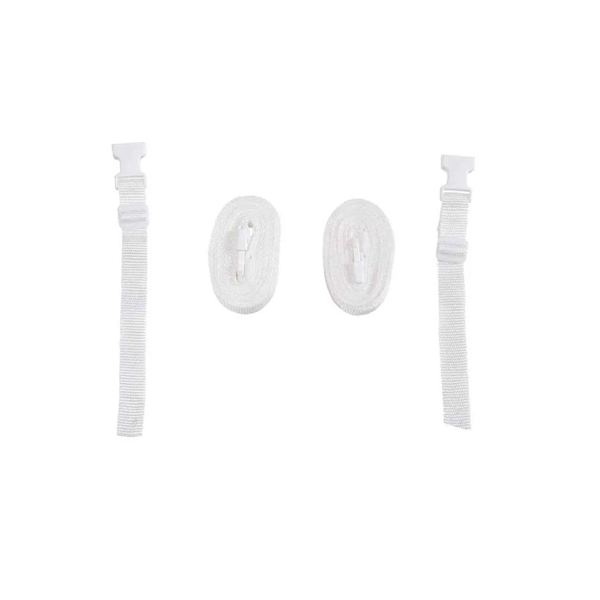 Kit de colecho para cuna 120x60 sin puente blanco 