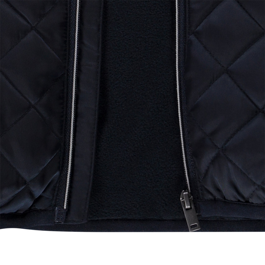 Chaleco combinación materiales 