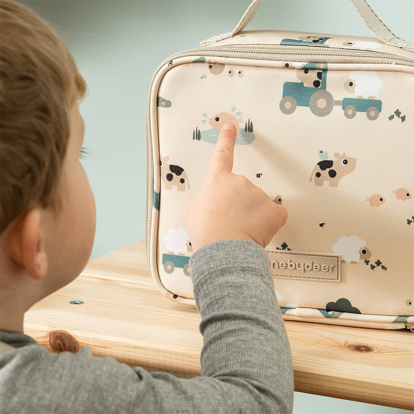 Bolsa térmica pequeña para alimentos 2,8L Tiny Trails - Arena 