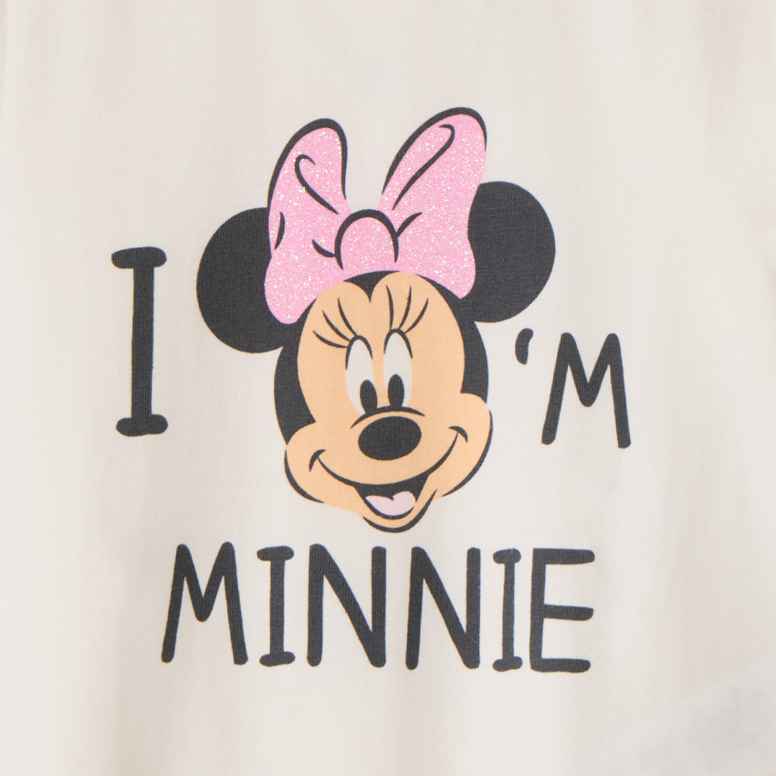Conjunto de 2 pijamas de jersey de Minnie Disney para niña bebé 