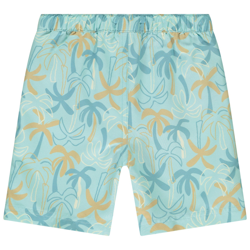 Short de baño estampado de palmeras para bebé niño 