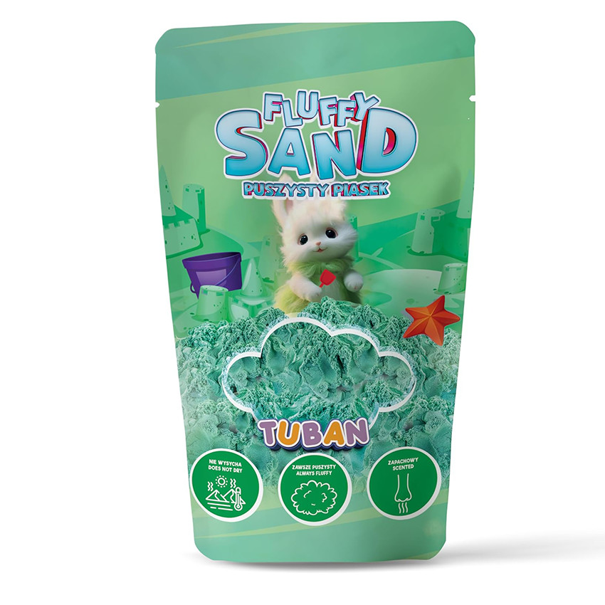 Arena esponjosa Fluffy Sand 90g verde 