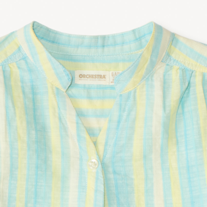 Conjunto de 2 piezas: camiseta de manga corta + top corto decorativo para niña 
