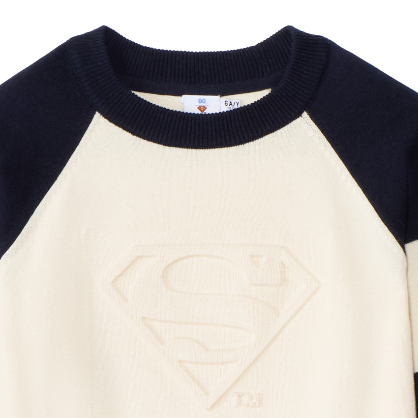 Jersey efecto colorblock Superman Warner para niño 