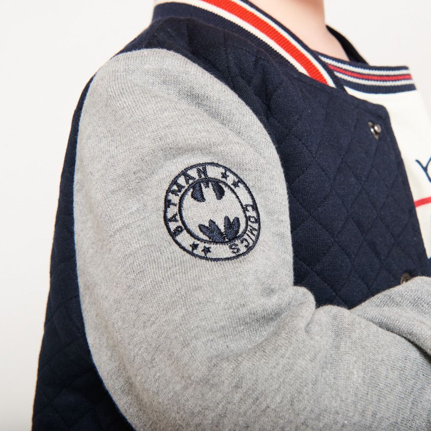 Gilet esprit teddy matelassé Batman Warner pour bébé garçon 