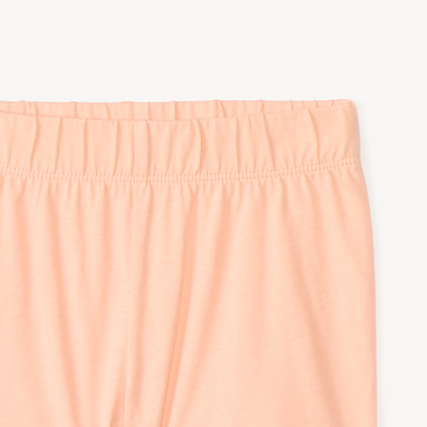Conjunto de 2 pijamas de 2 piezas t-shirt + short fantasía para niña 
