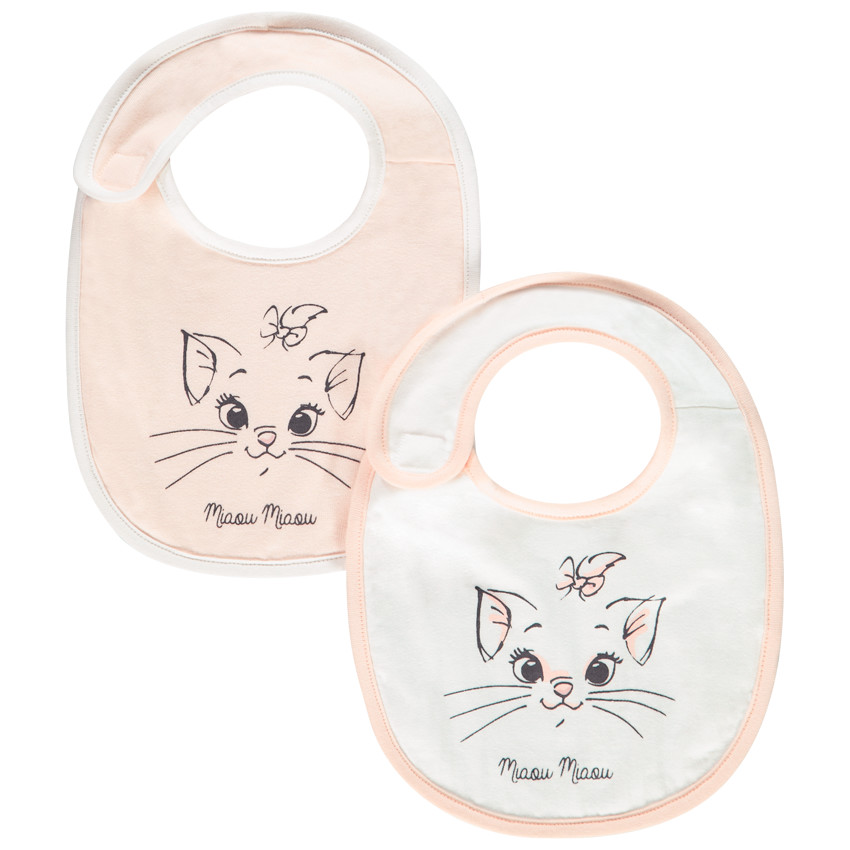 Pack de 2 baberos Marie Aristogatos 