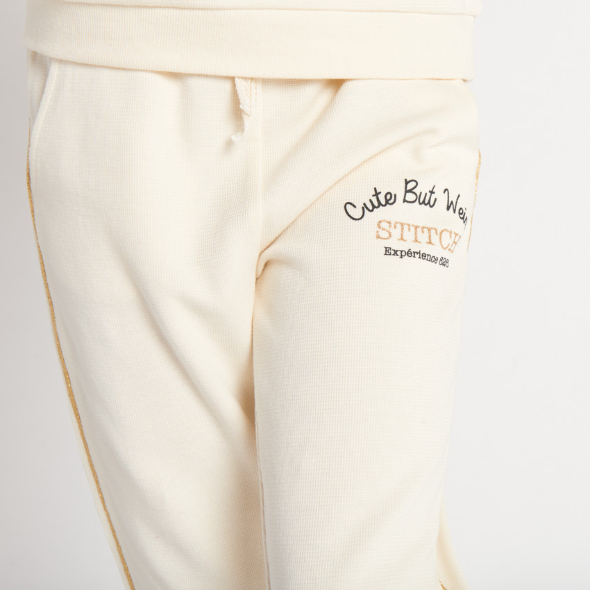 Jogging molleton printé Stitch Disney pour fille 