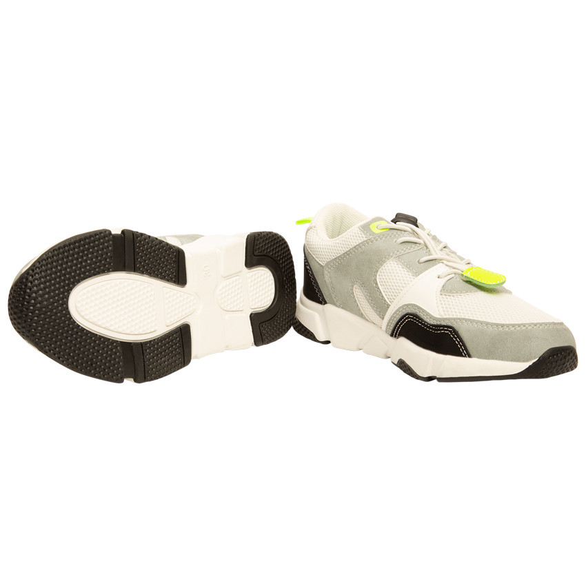 Zapatillas deportivas con cordones elásticos y tope para niño 