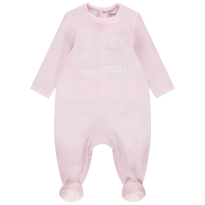 Pelele de terciopelo print mensaje  Additional Pelele de terciopelo print mensaje