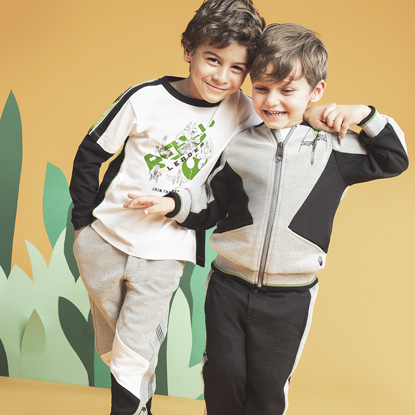 Camiseta de manga larga con efecto 2 en 1 Star Wars 