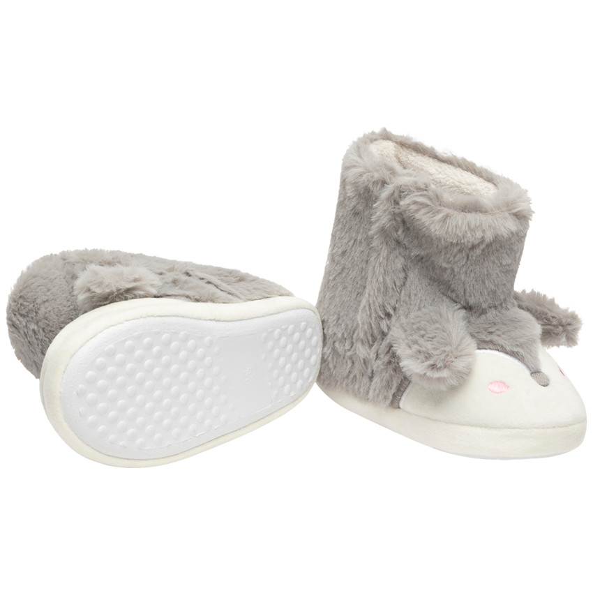 Botines con motivo animal para bebé niña 