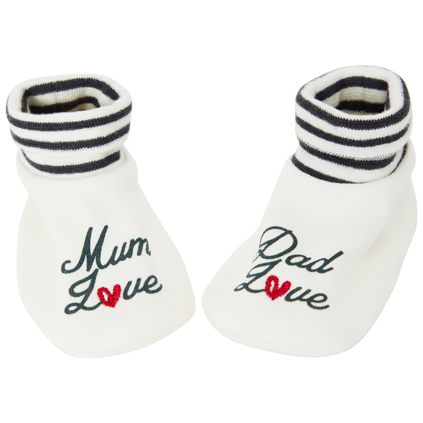 Patucos de interlock fantásticos para bebé 