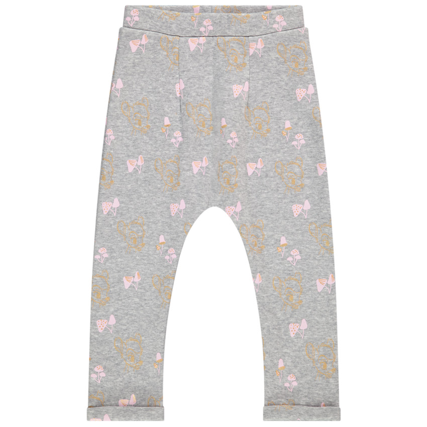 Pantalón de chándal en fleece estampado Bambi Disney para bebé niña 