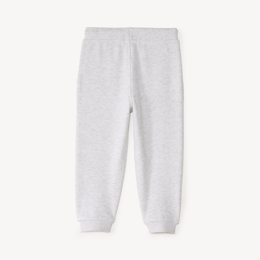 Pantalón de chándal de felpa lisa para bebé niño 
