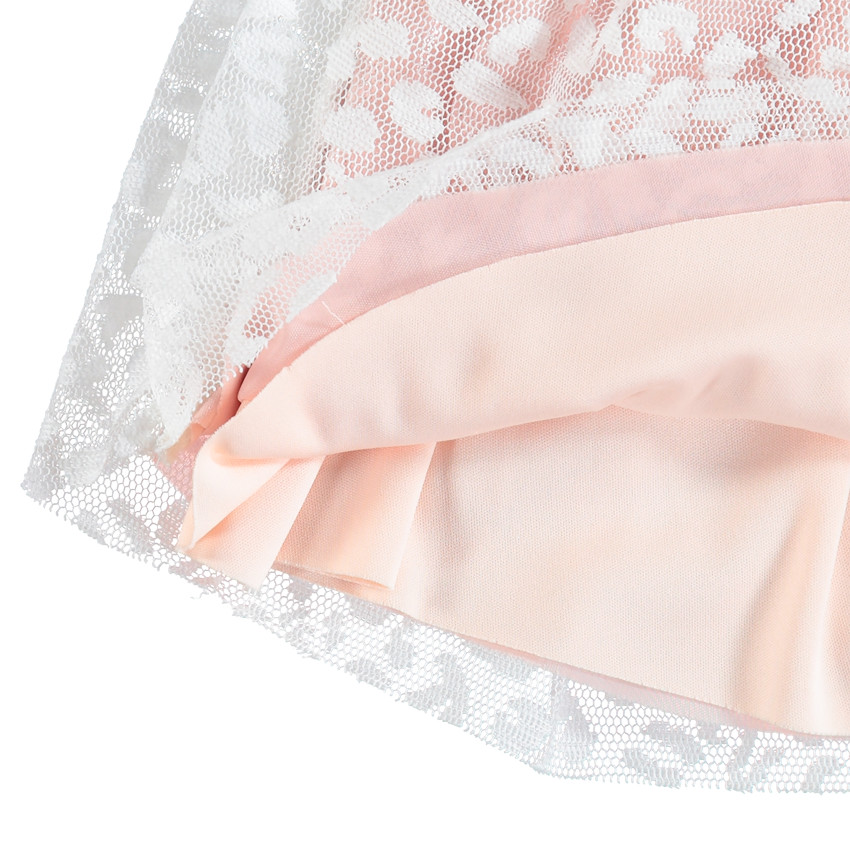 Jupe en tulle à motif léopard all-over 