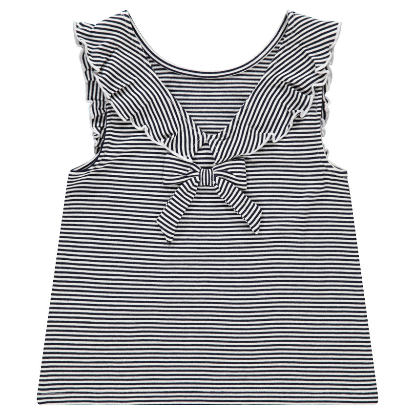 Camiseta sin mangas a rayas Minnie Disney 