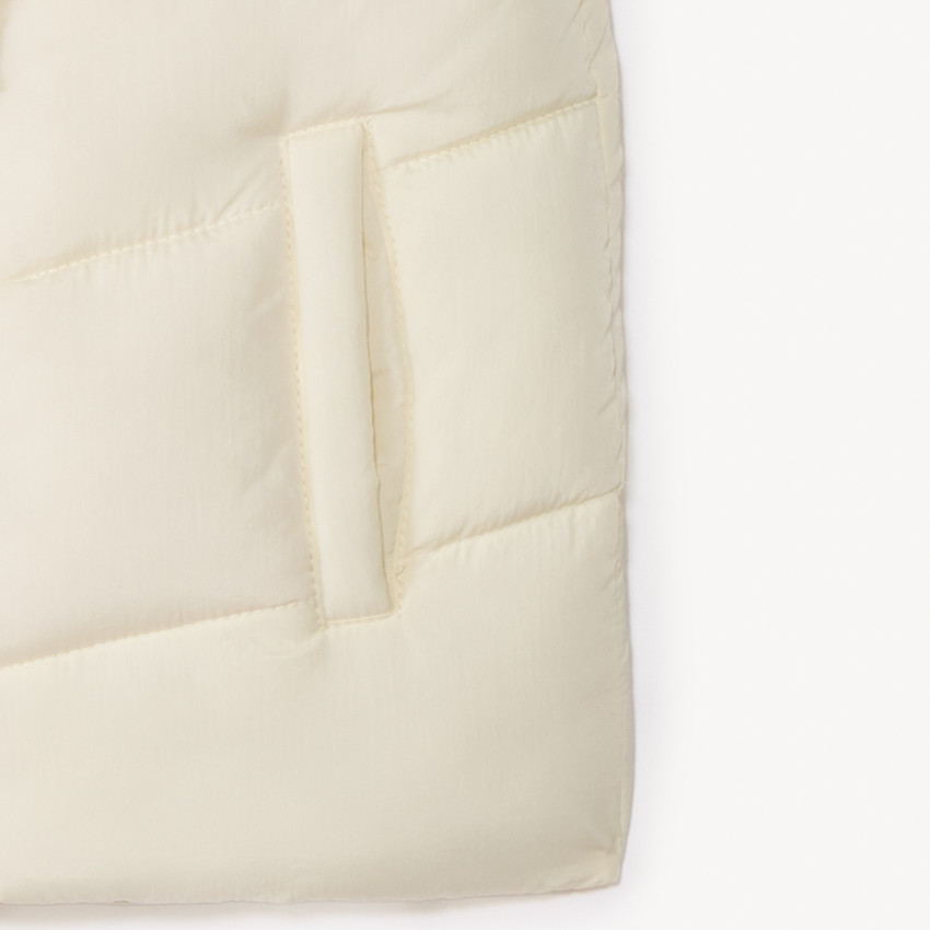 Chaleco de dos acolchado bicolor para niña 