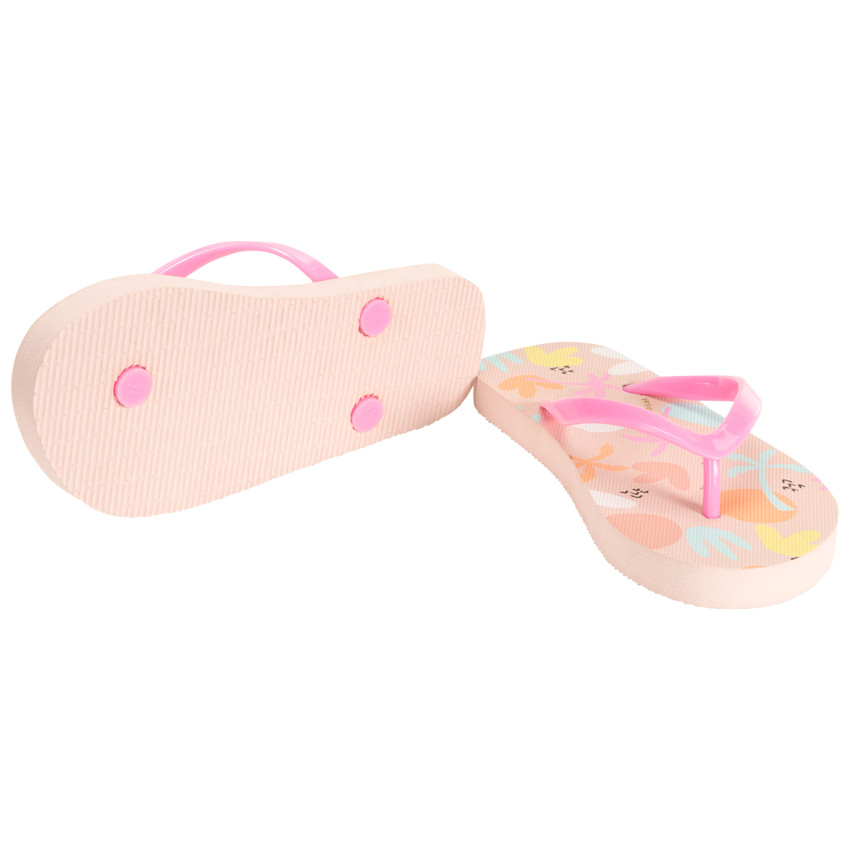 Chanclas estampado palmeras arty para niña con tira según la edad 