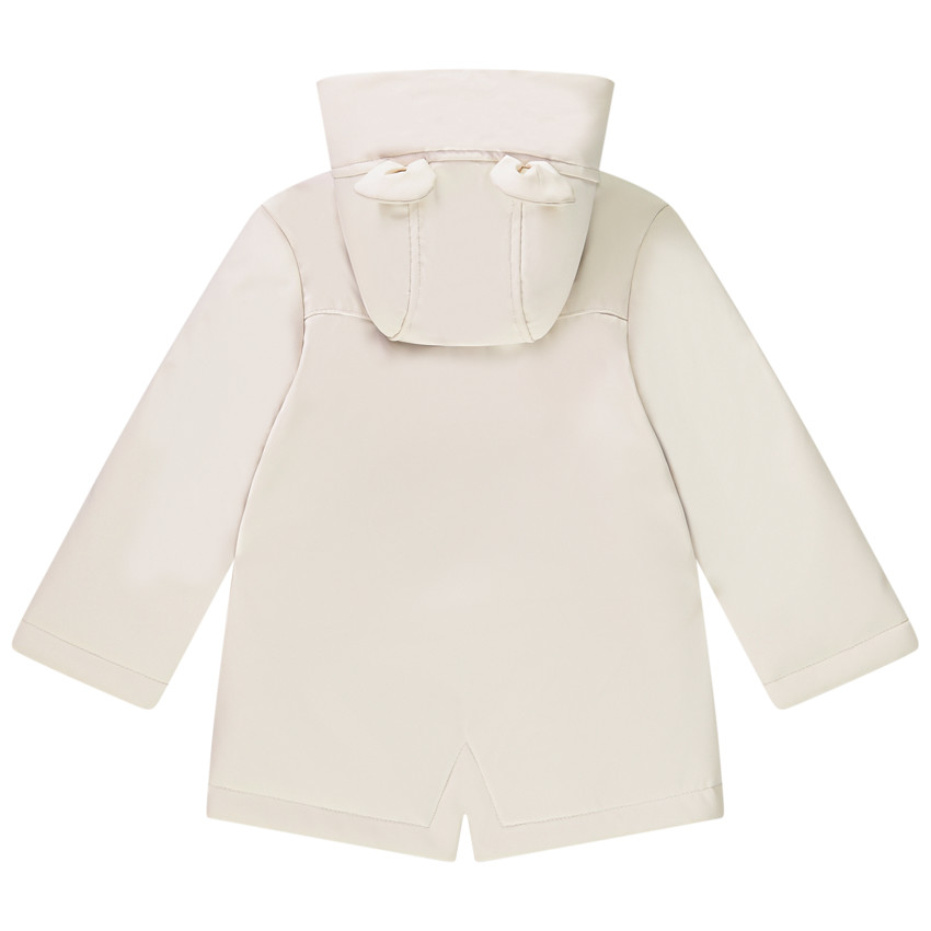 Parka goma repelente al agua con capucha tigre para bebé niño 