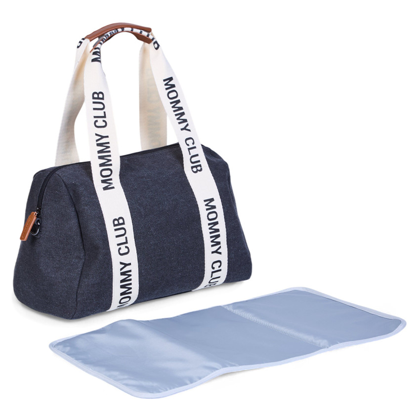 Sac à langer Mommy Club Signature Canvas Noir 