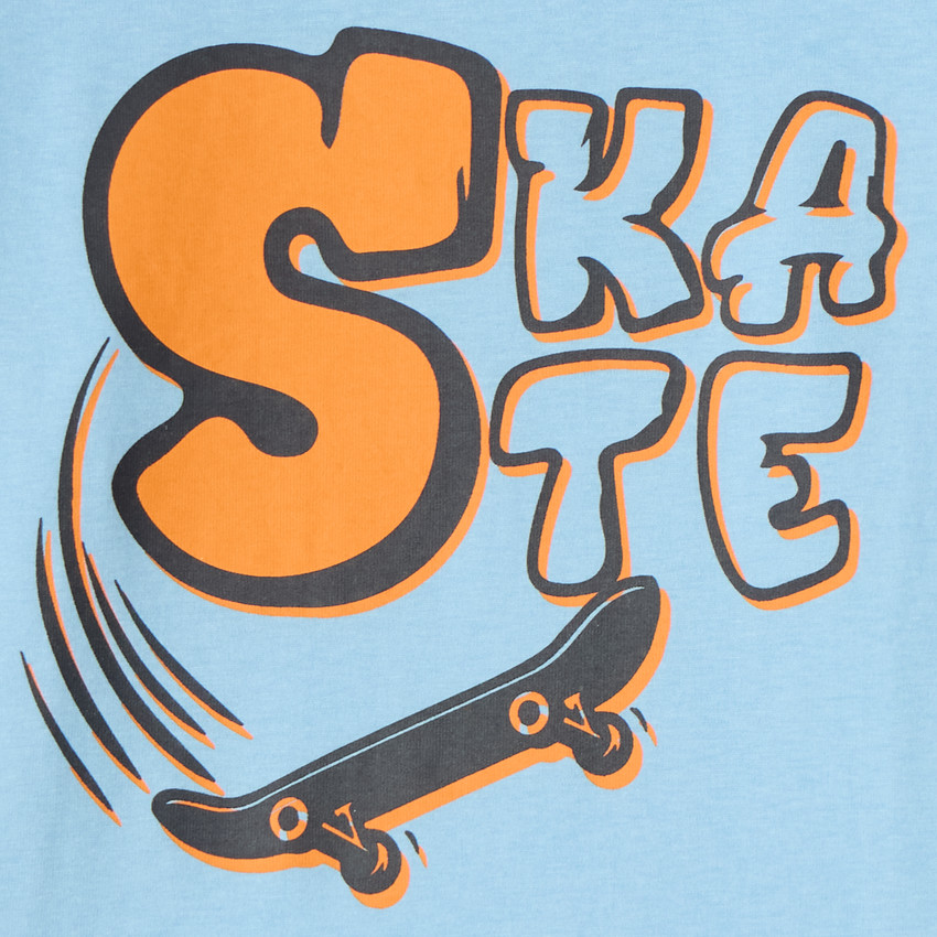 Camiseta de manga larga con estampado niño 