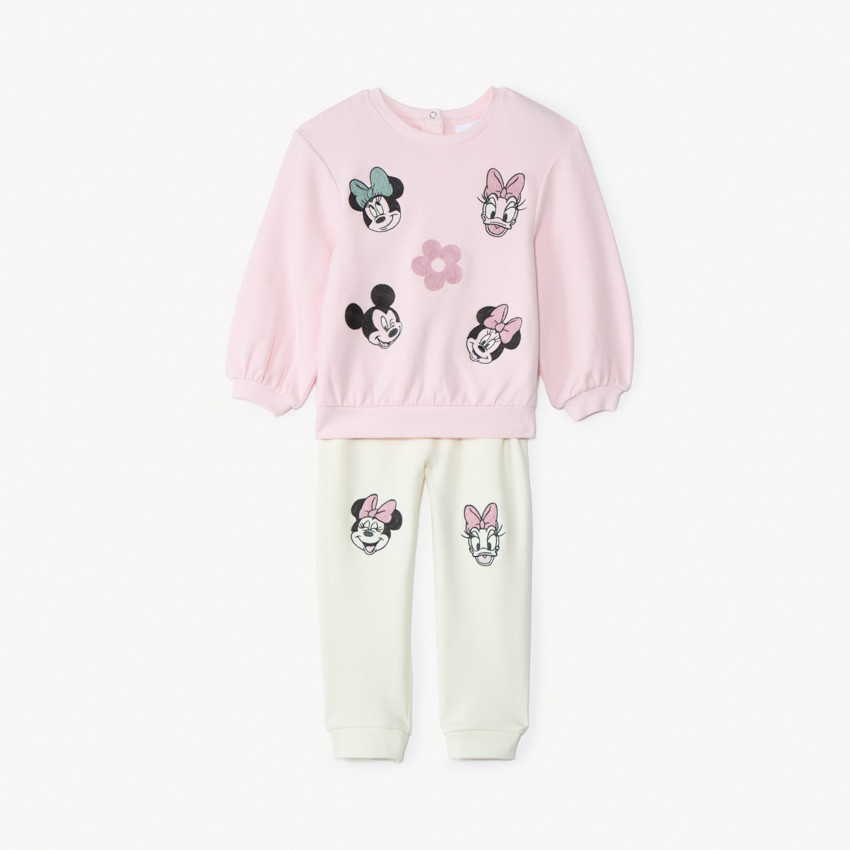 Conjunto de chándal Minnie y Daisy Disney para niña bebé 
