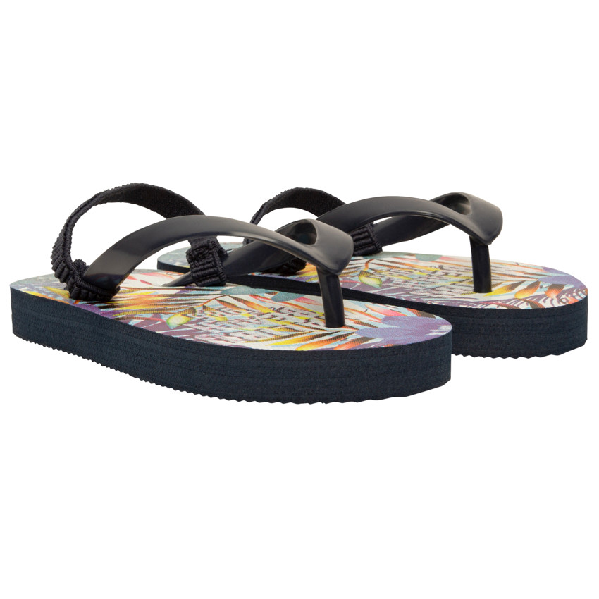 Chanclas estampadas Malibu Beach para niño con tira según la edad. 