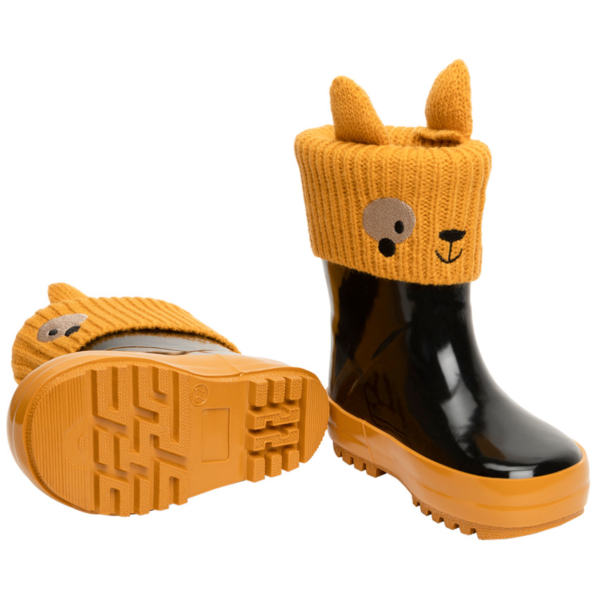 Botas agua cuello de punto zorrito 