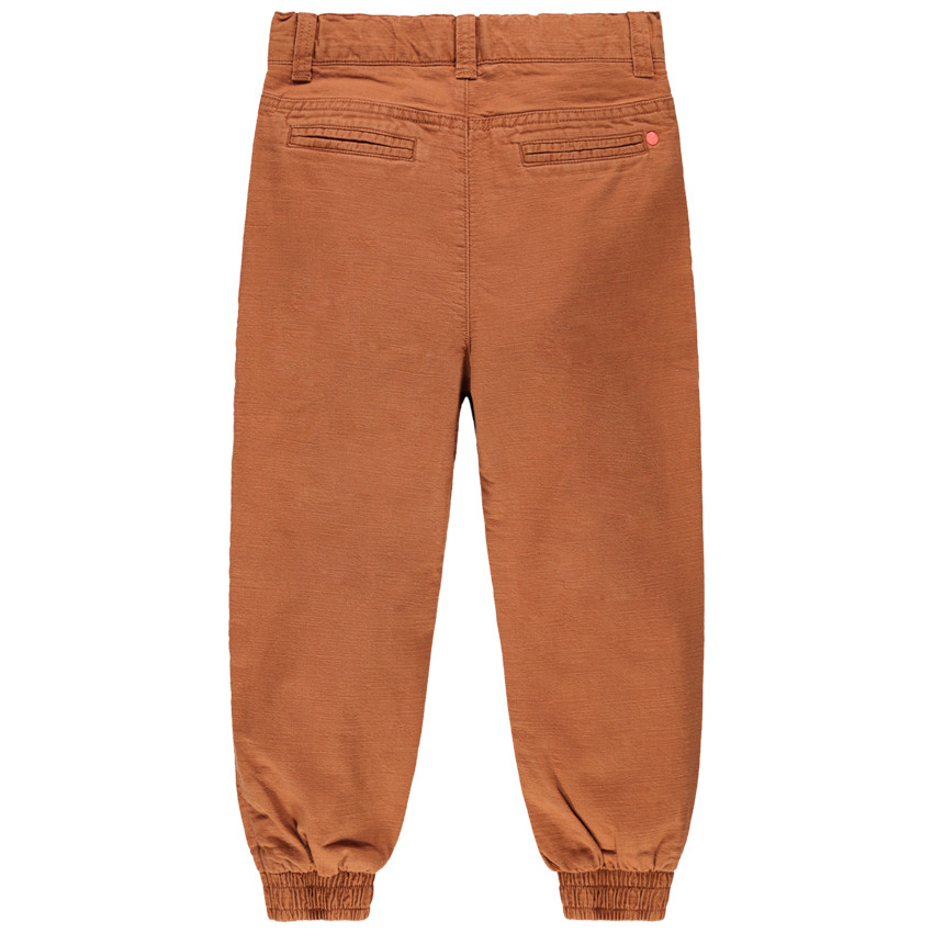 Pantalón battle con cordones de cierre y tobillos elásticos 