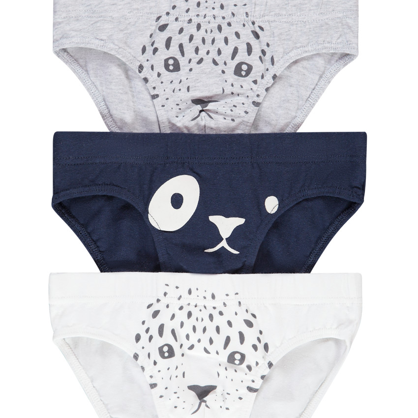 Pack de 3 slips con estampado de animales para niño  Additional Pack de 3 slips con estampado de animales para niño