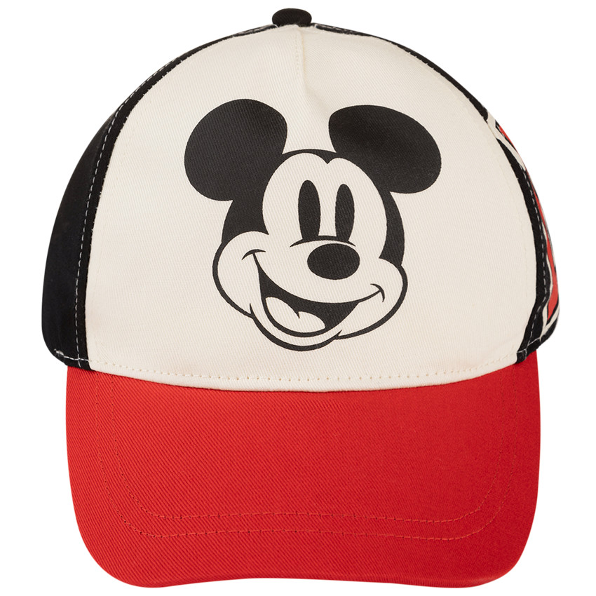 Gorra tricolor Mickey Disney para niño 