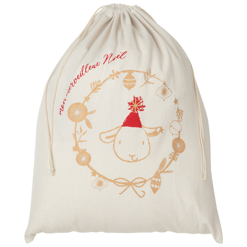 Pochon de tela para regalos de Navidad  Additional Pochon de tela para regalos de Navidad