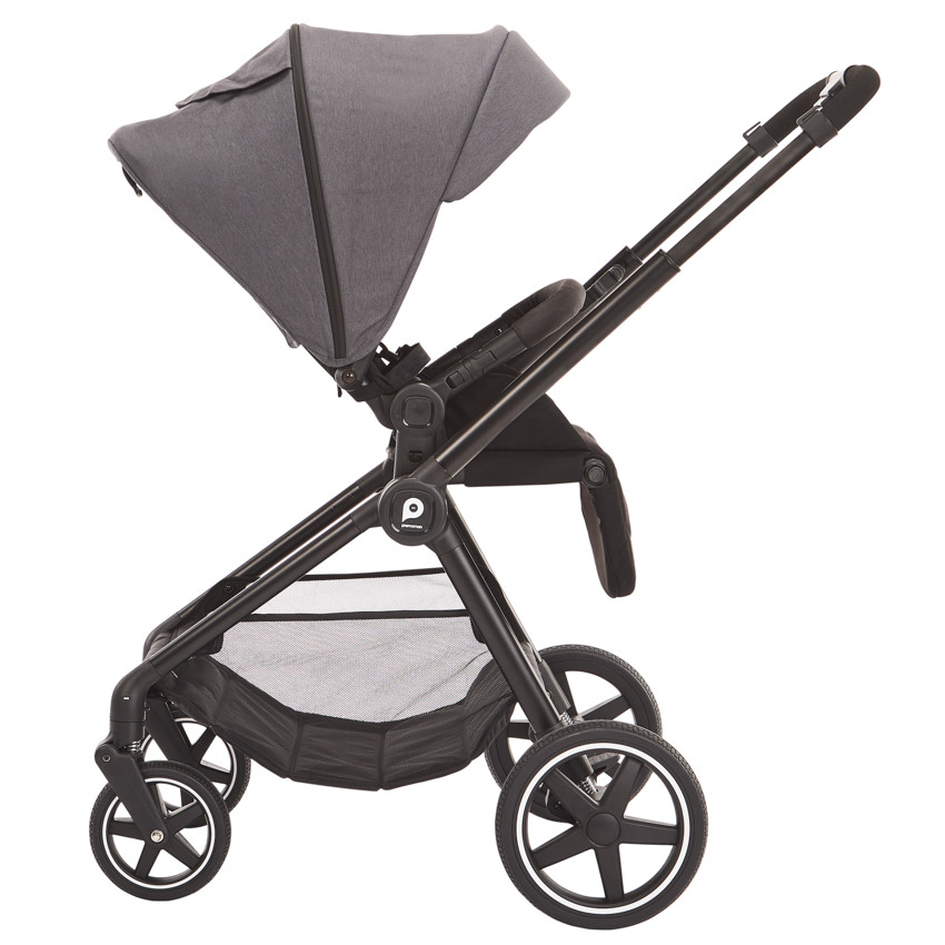 Carrito Trío Athéna con silla de coche i-Prim gris 