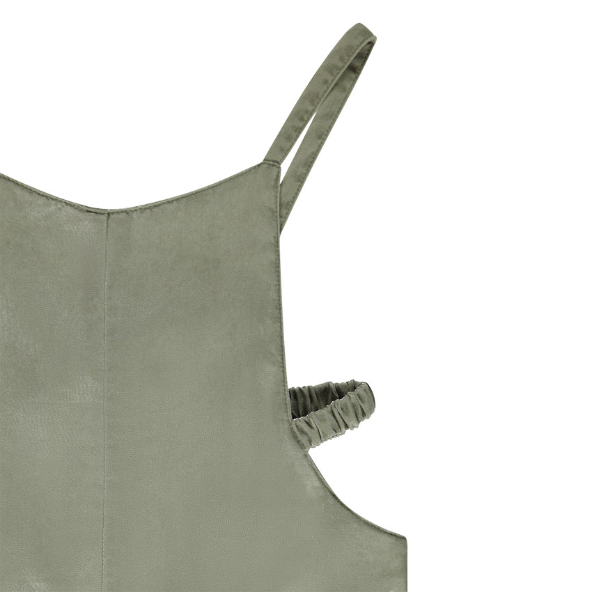 Combinaison larga lisa en lyocell para niña 