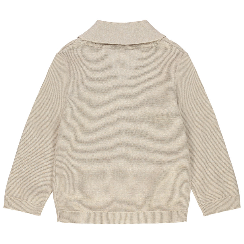 Chaqueta de punto con cuello de chal  Additional Chaqueta de punto con cuello de chal