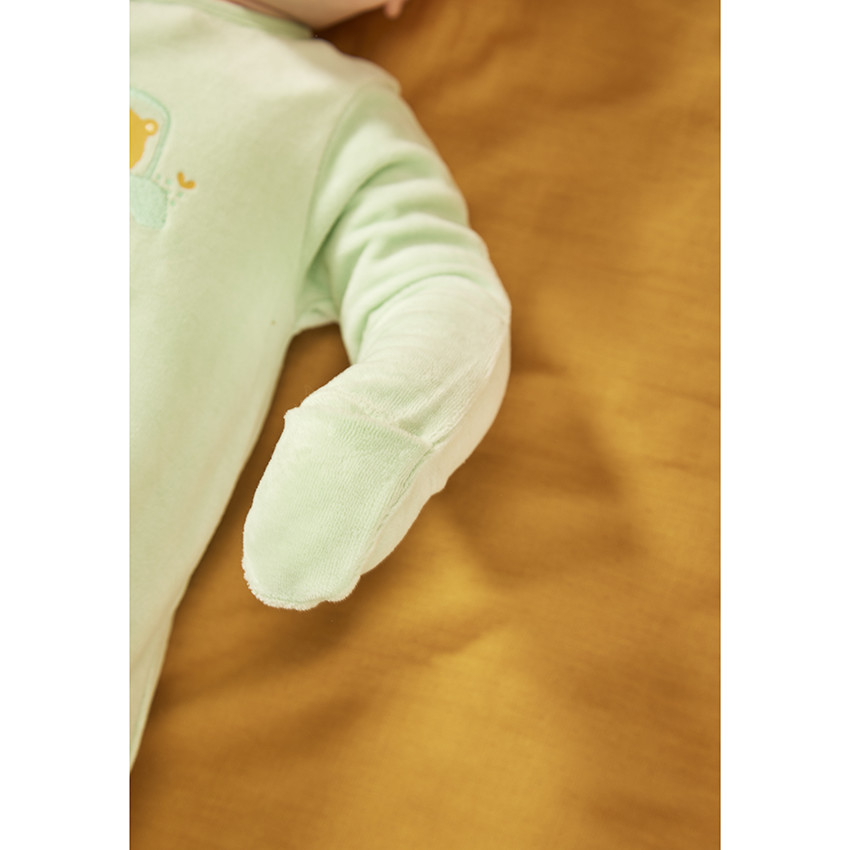 Conjunto de 3 piezas para bebé con estampado de coches y ositos 