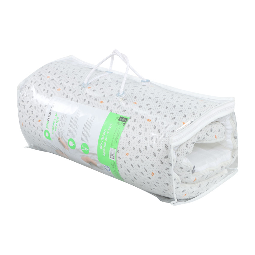 Colchón de viaje enrollable 60 x 120 cm impreso 