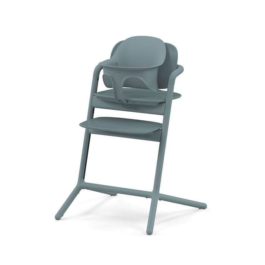 Silla alta evolutiva Lemo 4 en 1 - Stone blue 