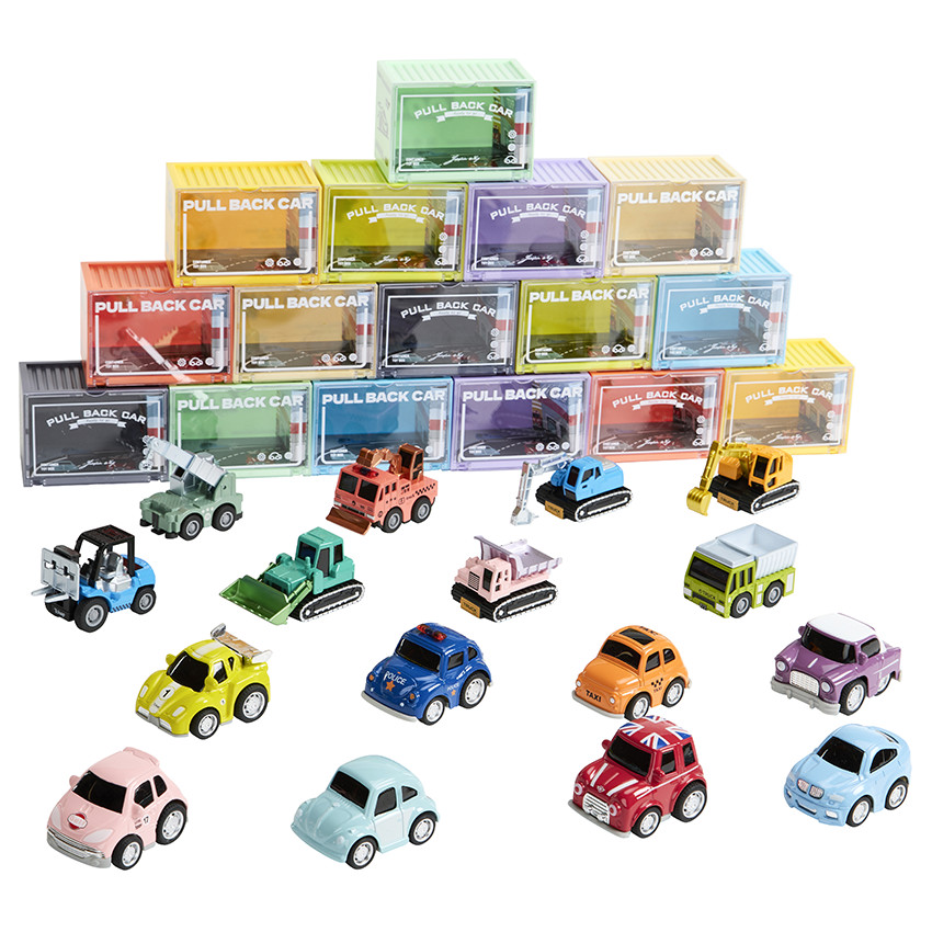 Vehículo miniatura a fricción Coche de carreras verde 