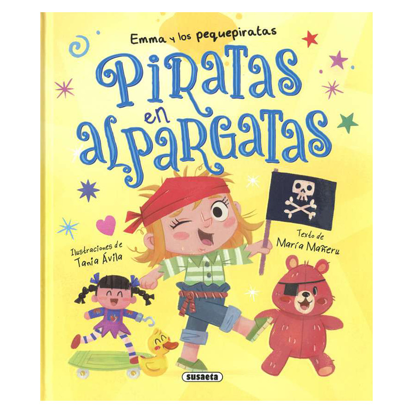 Cuento Piratas en alpargatas colección Emma y los pequepiratas +5años 