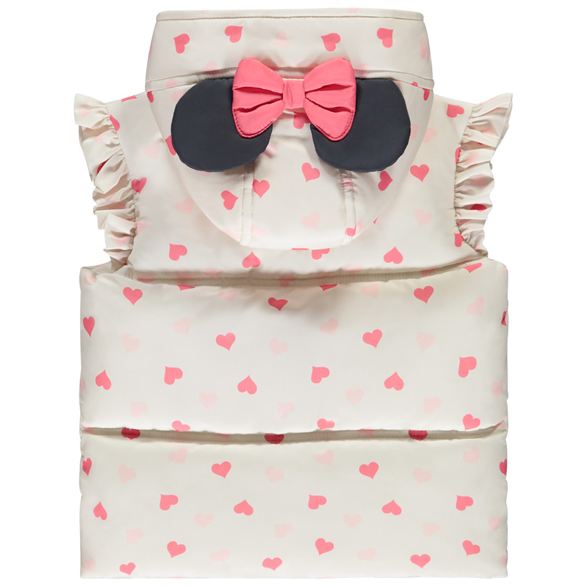 Chaleco Minnie Disney con estampado de corazones para bebé niña  Additional Chaleco Minnie Disney con estampado de corazones para bebé niña