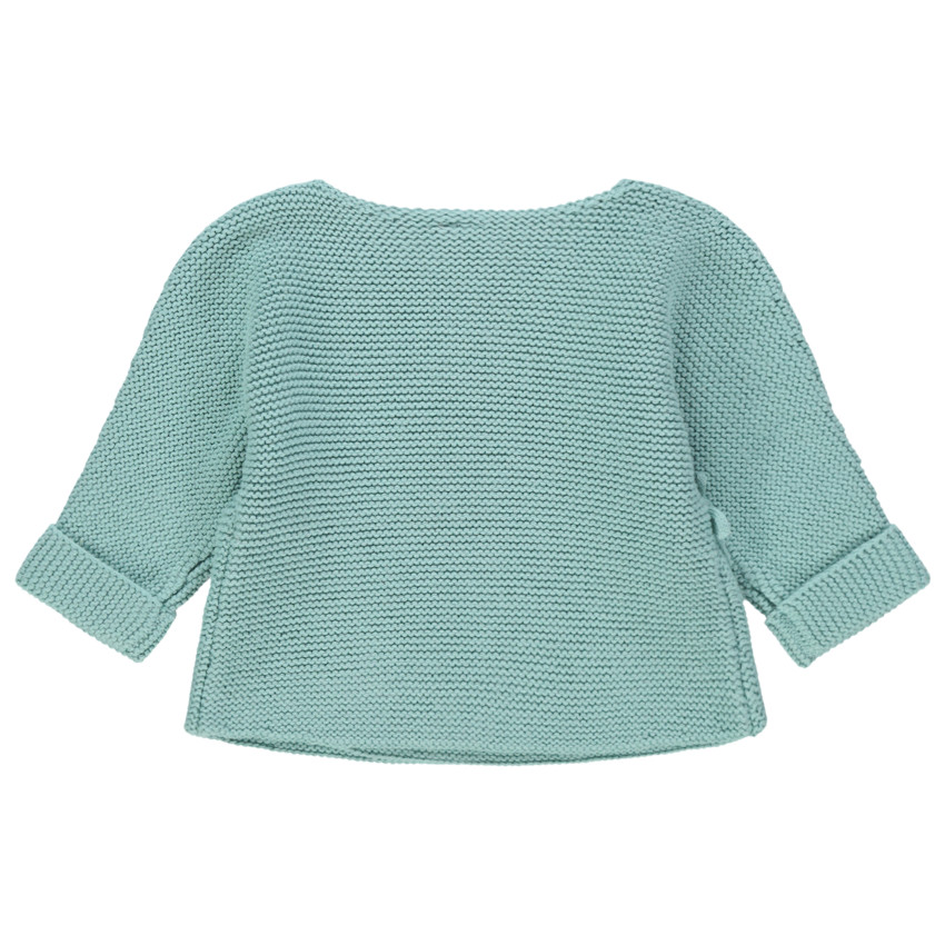 Chaleco de punto liso de algodón para bebé niño  Additional Chaleco de punto liso de algodón para bebé niño