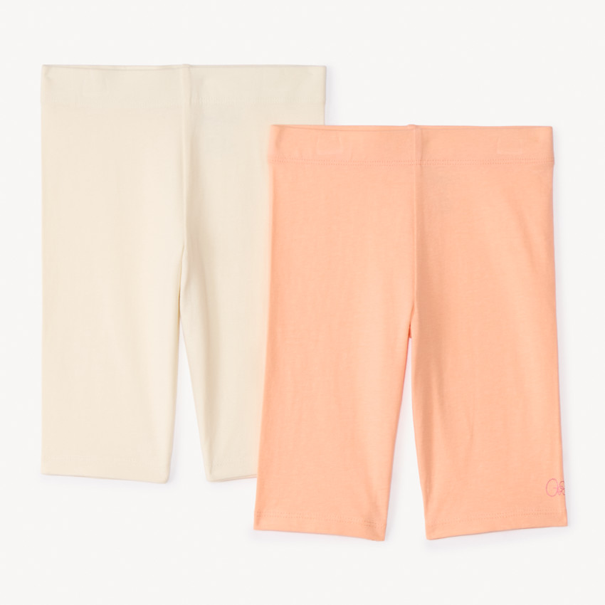 Pack de 2 ciclistas lisos para niña 