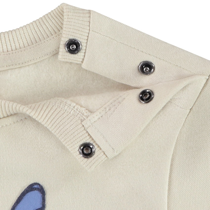 Conjunto de jogging y sudadera de felpa Stitch Disney para bebé niño 