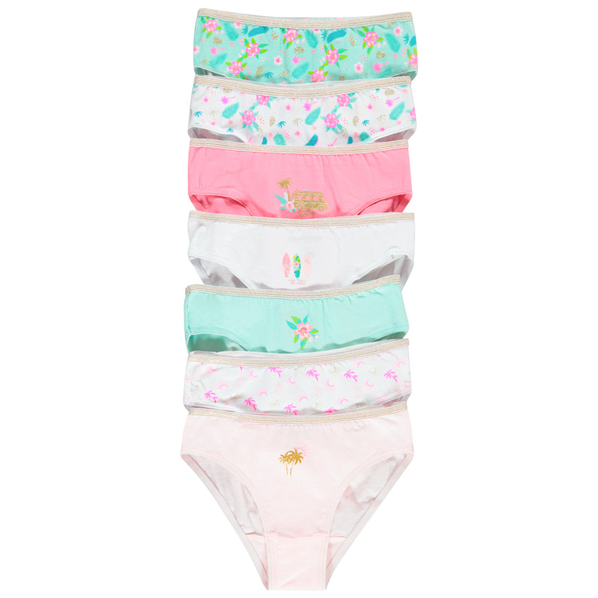 Pack 7 braguitas estampadas  Additional Pack 7 braguitas estampadas