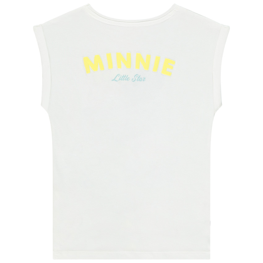 T-shirt manches courtes print Minnie (Disney) pour fille 