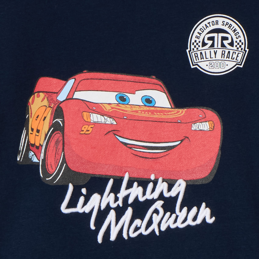 Conjunto de 2 piezas camiseta + bermudas Flash McQueen Disney - Pixar niño 